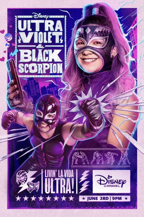 Ultra Violet & Black Scorpion